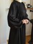 Siyah Balon Kollu Oversize Elbise 5096 2