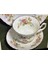 Royal Albert Moss Rose Çay Kahve Fincanı Fincan Tabağı ve Pasta Tabağı 3