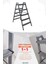 Çift Taraflı Dayanıklı Metal Basamaklı Merdiven 5