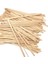 Bambu Doğal Ahşap Tahta Karıştırıcı 500LÜ Çay Kahve Karıştırıcı 2