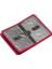 Hakiki Deri Bol Kart Bölmeli Unisex Kartlık - Kırmızı 4
