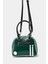 Yeşil Kadın Retro Bowling El ve Omuz Çanta 3