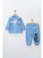 2 Li Bebek Pijama Takmı Baskılı Cepli 2
