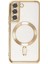 Bfs Samsung Galaxy S22 Kılıf Kross Magneticsafe Kapak - Gold 1