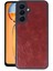 Bfs Samsung Galaxy A36 Kılıf Aras Deri Kapak - Bordo 1