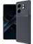 Bfs Infinix Smart 9 Kılıf Auto Focus Karbon Kapak - Lacivert 2
