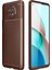 Bfs Xiaomi Redmi Note 9 5g Kılıf Auto Focus Karbon Kapak - Kahverengi 1
