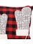 Kırmızı, Siyah Eldivenli Yastık Kılıf 45CM 2