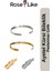 Ayetel Kürsi Çelik Bileklik Set - Gümüş Gri- Altın Sarısı (Silver-Gold) 3