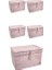 Düzenleyici Kutu Organizer Cırtlı Saklama Hurç Maxi Boy 30CM x 40CM x 50CM (5 Adet) 1