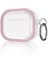 Bfs Airpods Pro 2 (2.nesil) Shiny Şeffaf Kılıf - Pembe 1