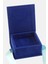 Ds-Derin Süet Lüx Set Kolye Kutusu-Lacivert 1