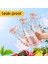 Taşınabilir Blender, Taşınabilir Mini Hızlı Blender 350ML Meyve Sıkacağı Kupası, Kablosuz Şarjlı, Smoothie Milkshake Suyu Bebek Maması Için 4 Bıçaklı (4915) 5