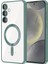 Bfs Samsung Galaxy S23 Plus Kılıf Kross Magneticsafe Kapak - Koyu Yeşil 1