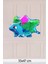 4lü Pokemon Folyo Balon Paketi - Charmander Squirtle Pikachu Bulbasaur Balon Paketi 4lü 3