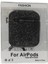 Bfs Airpods 2 (2.nesil) Spell Simli Kılıf - Siyah 1
