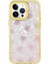 Bfs Apple iPhone 15 Pro Lumi Desenli Kapak - Sarı 3