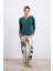 11552 Bayan Pijama Takım -Yeşil - -- L 2