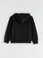 Yeni Sezon Uzun Kollu Kız Çocuk Kalın Fermuarlı Sweatshirt 3