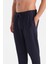 Kırmızı Dikiş Detaylı Uzun Kollu Termal Tişört Pantolon Pijama Takımı 6