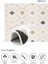 Boca J. 8004 Soft Geometrik Özel Ölçü Bukle Yumuşacık Salon Antre Mutfak Halı Yolluk 4