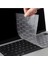 Macbook 13 Pro Touch Bar A1706 Uyumlu Türkçe Q Silikon Klavye Koruyucu 3