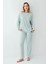 Arnetta 3407-S Kadın Uzun Kol Pijama Takım 1