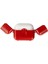 Bfs Airpods 3 (3.nesil) Basmalı Kılıf - Kırmızı 2