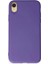 Bfs iPhone Xr Kılıf First Silikon - Mor 1