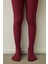 Bordo Kız Çocuk Pretty 90 Denye Mikro Külotlu Çorap 1