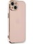 Bfs iPhone 13 Kılıf Volet Silikon - Pembe 1