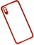 Bfs Xiaomi Redmi 9A Kılıf Miami Şeffaf Silikon - Kırmızı 3