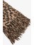 Leopar Desenli Yumuşak Dokulu Atkı 3