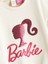 Yeni Sezon Bisiklet Yaka Barbie Nakışlı Kız Çocuk Sweatshirt 2