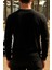 Erkek Mevsimlik Salaş Uzun Kol Siyah Sweatshirt 5