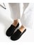 Konforlu Kadın Süet Mokasen Ayakkabı Loafer 1