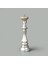 Deco Şah Dekor - Gümüş - 40 cm 1