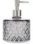 Design Kristal Cam Sıvı Sabunluk - Füme 3