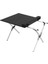 2 Kişilik Alüminyum Kamp Masası ve Sandalye Seti - Siyah 5