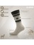 Alpaka Yünlü Çizgili Termal Kışlık Çorap 3097 2