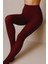 40 Den Opak Mat Bordo Renk Kaçmaz Kadın Külotlu Çorap 1