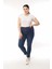 Kadın Battal Taşlamalı Jeans 1
