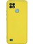Bfs Realme C21 Kılıf Nano Içi Kadife Silikon - Sarı 1