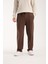 %100 Pamuk Bağcıklı Bel Bol Kesim Baggy Pantolon 4