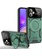 Bfs Samsung Galaxy A06 Kılıf Joy Lens Standlı Kapak - Koyu Yeşil 1