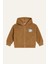 Erkek Çocuk Kapşonlu Fermuarlı Polar Ikili Takım - Kahverengi 5