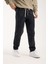%100 Pamuk Relax Fit Bağcıklı Bel Casual Jogger 5