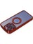 Bfs iPhone 15 Pro Max Kılıf Slot Silikon - Kırmızı 3