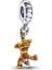 925 Ayar Gümüş Disney Winnie The Pooh Tigger Sallantılı Charm 1