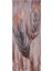 Deco Leaf Kanvas Tablo - Renkli - 50X120 cm 2